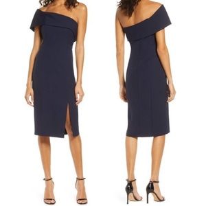 ELIZA J NWOT Off The Shoulder‎ Crepe Cocktail Dress